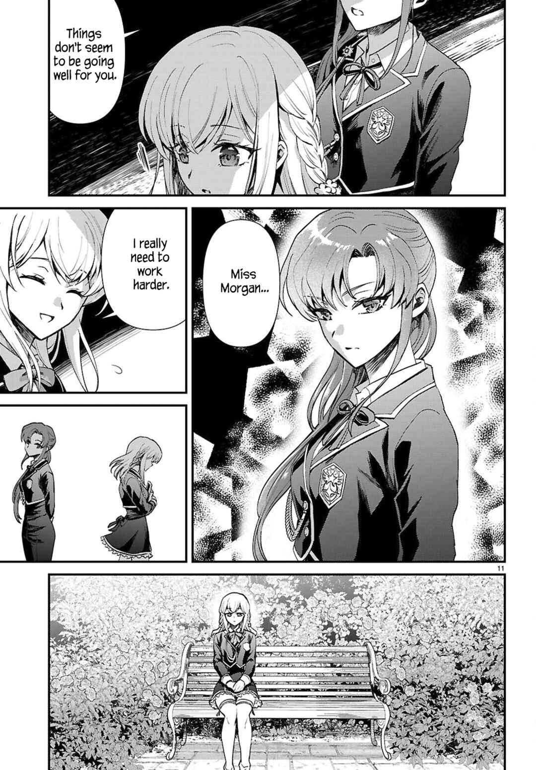 Page 11 Chapter 16 Danshi Koukousei, Otome Game no Akuyaku Reijou ni Tensei Suru.