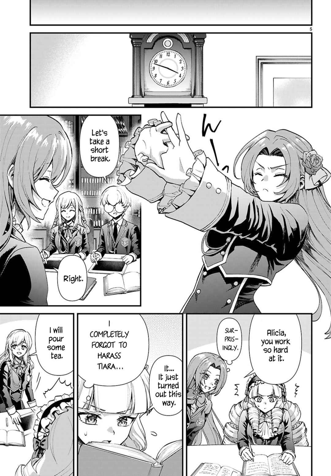 Page 5 Chapter 16 Danshi Koukousei, Otome Game no Akuyaku Reijou ni Tensei Suru.