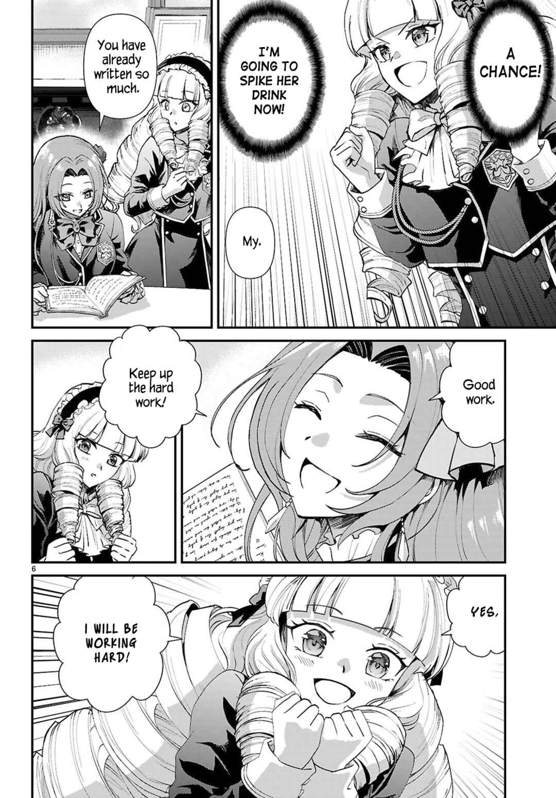 Page 6 Chapter 16 Danshi Koukousei, Otome Game no Akuyaku Reijou ni Tensei Suru.