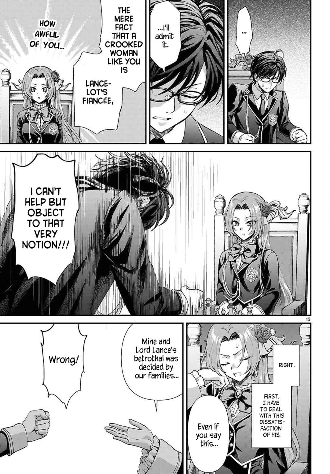 Page 13 Chapter 10 Danshi Koukousei, Otome Game no Akuyaku Reijou ni Tensei Suru.