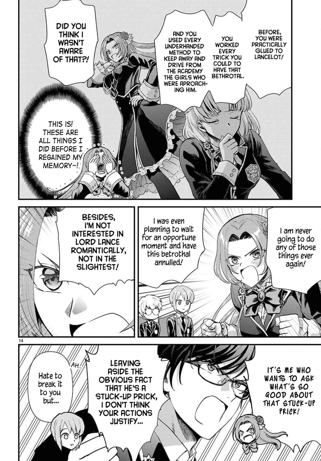 Page 14 Chapter 10 Danshi Koukousei, Otome Game no Akuyaku Reijou ni Tensei Suru.