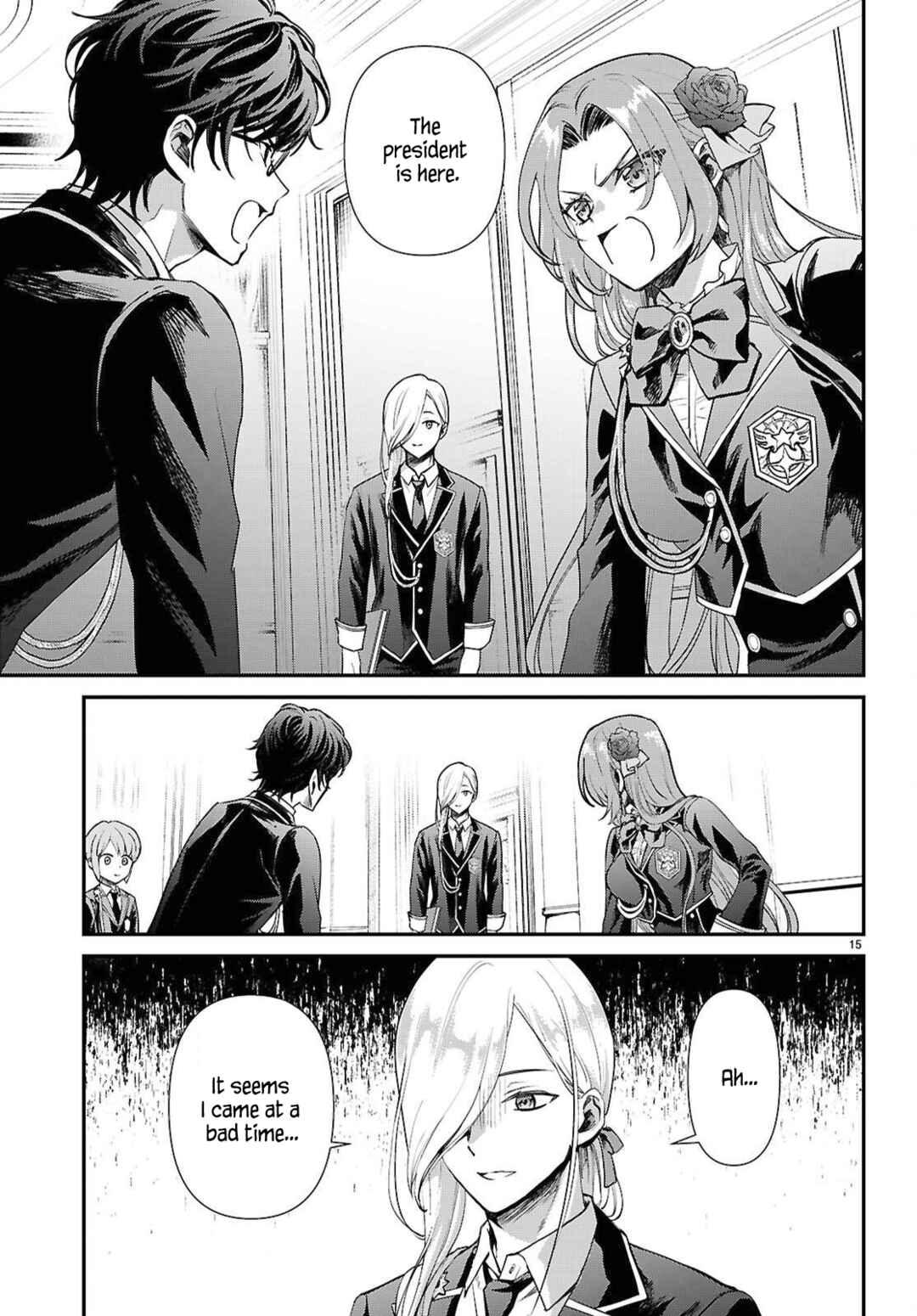 Page 15 Chapter 10 Danshi Koukousei, Otome Game no Akuyaku Reijou ni Tensei Suru.