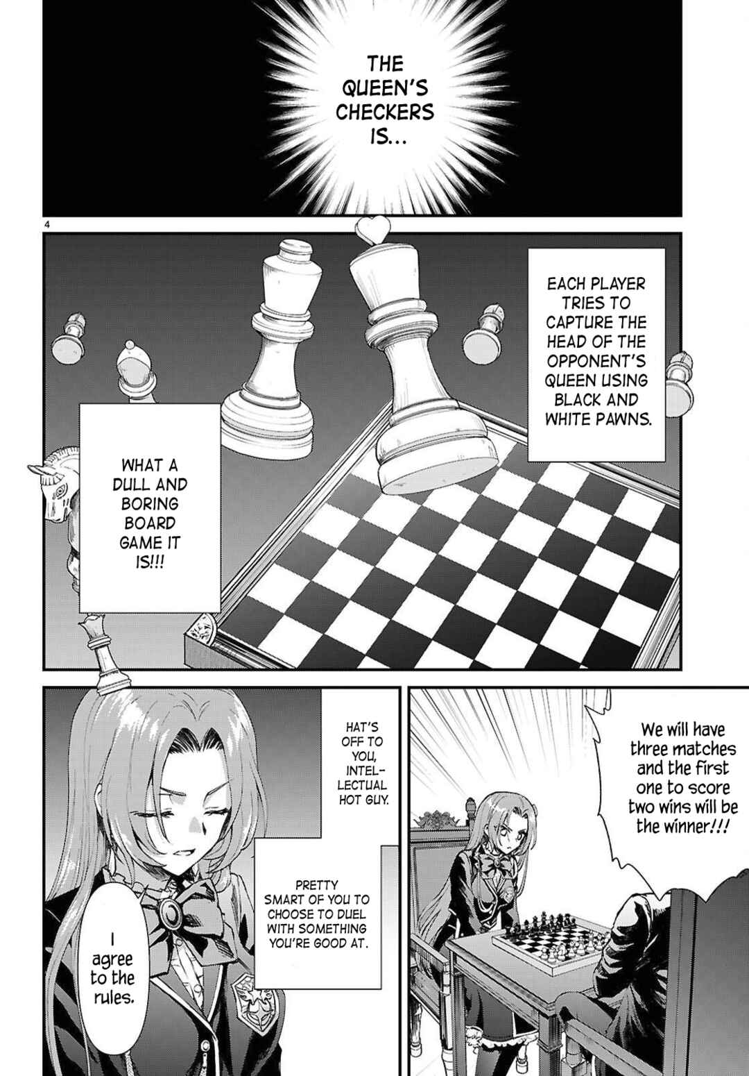 Page 4 Chapter 10 Danshi Koukousei, Otome Game no Akuyaku Reijou ni Tensei Suru.