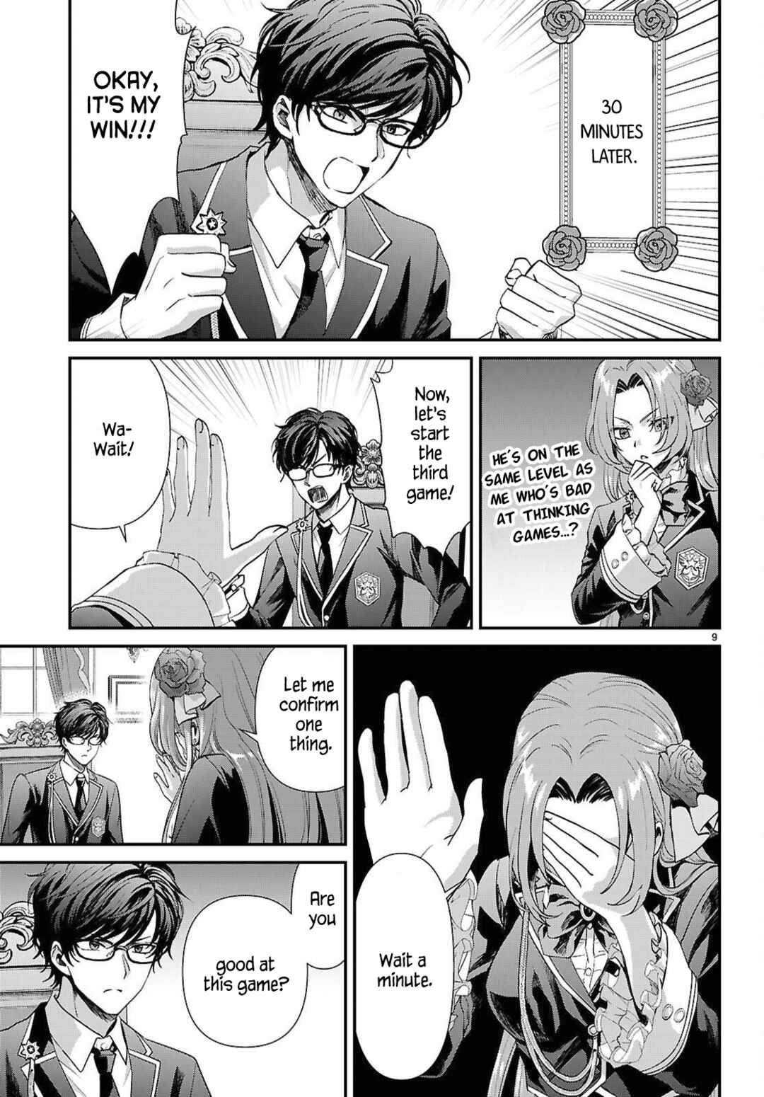 Page 9 Chapter 10 Danshi Koukousei, Otome Game no Akuyaku Reijou ni Tensei Suru.