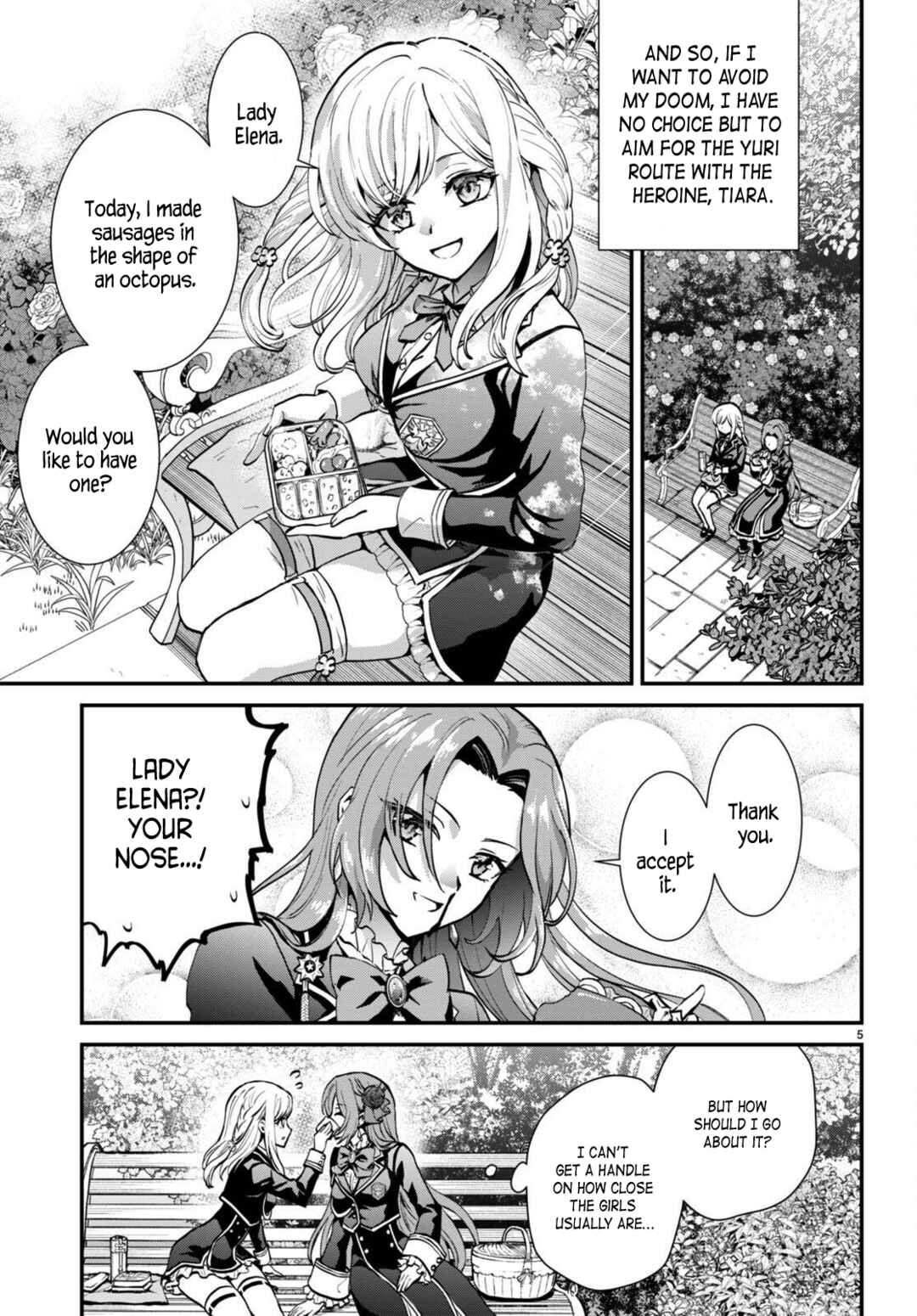Page 5 Chapter 3 Danshi Koukousei, Otome Game no Akuyaku Reijou ni Tensei Suru.