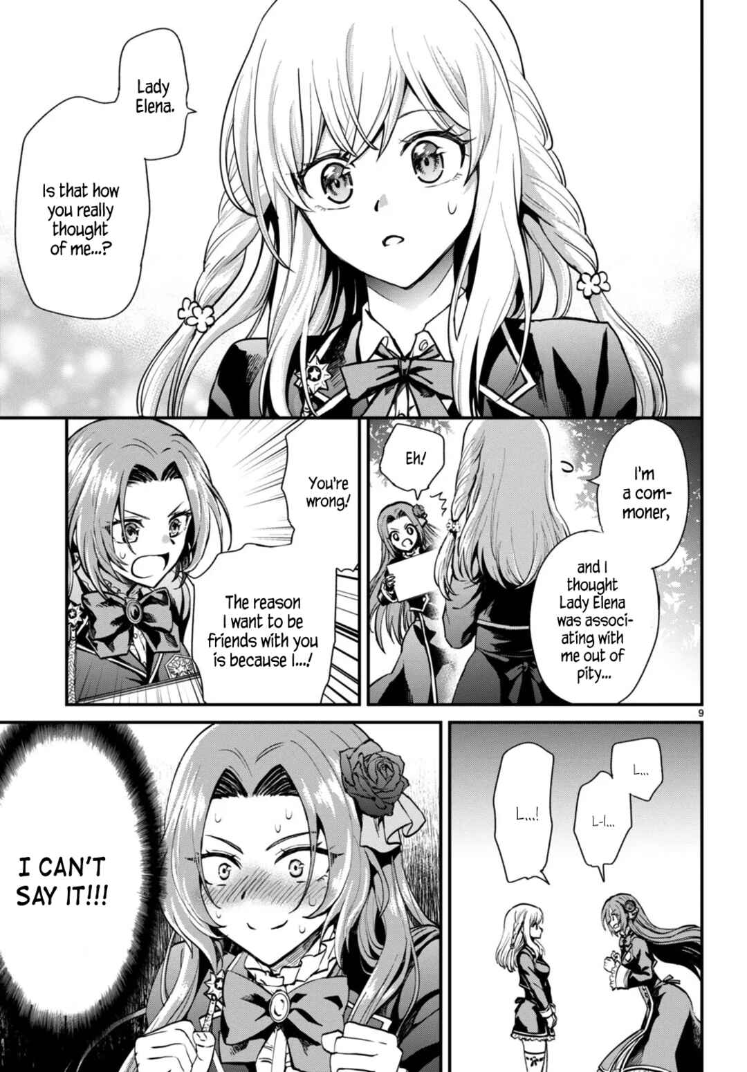 Page 9 Chapter 2 Danshi Koukousei, Otome Game no Akuyaku Reijou ni Tensei Suru.
