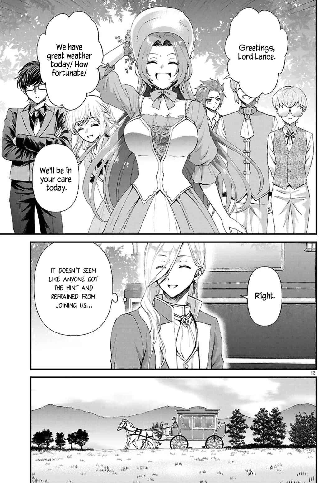 Page 13 Chapter 13 Danshi Koukousei, Otome Game no Akuyaku Reijou ni Tensei Suru.