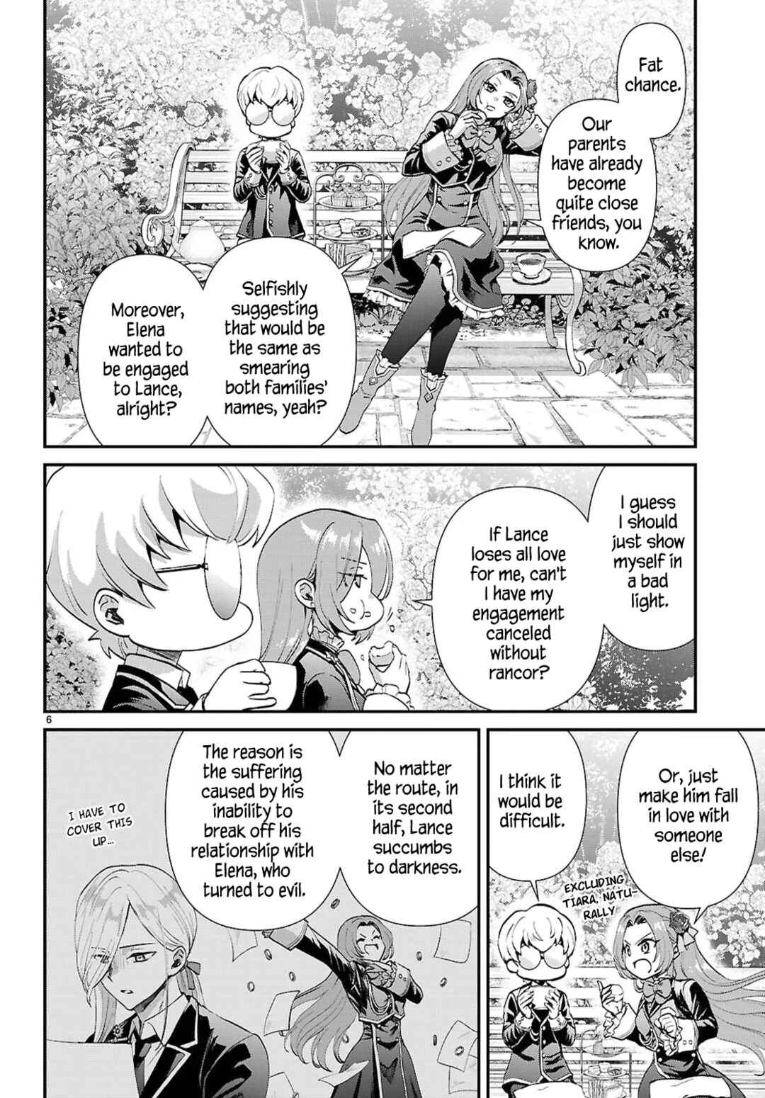Page 6 Chapter 13 Danshi Koukousei, Otome Game no Akuyaku Reijou ni Tensei Suru.
