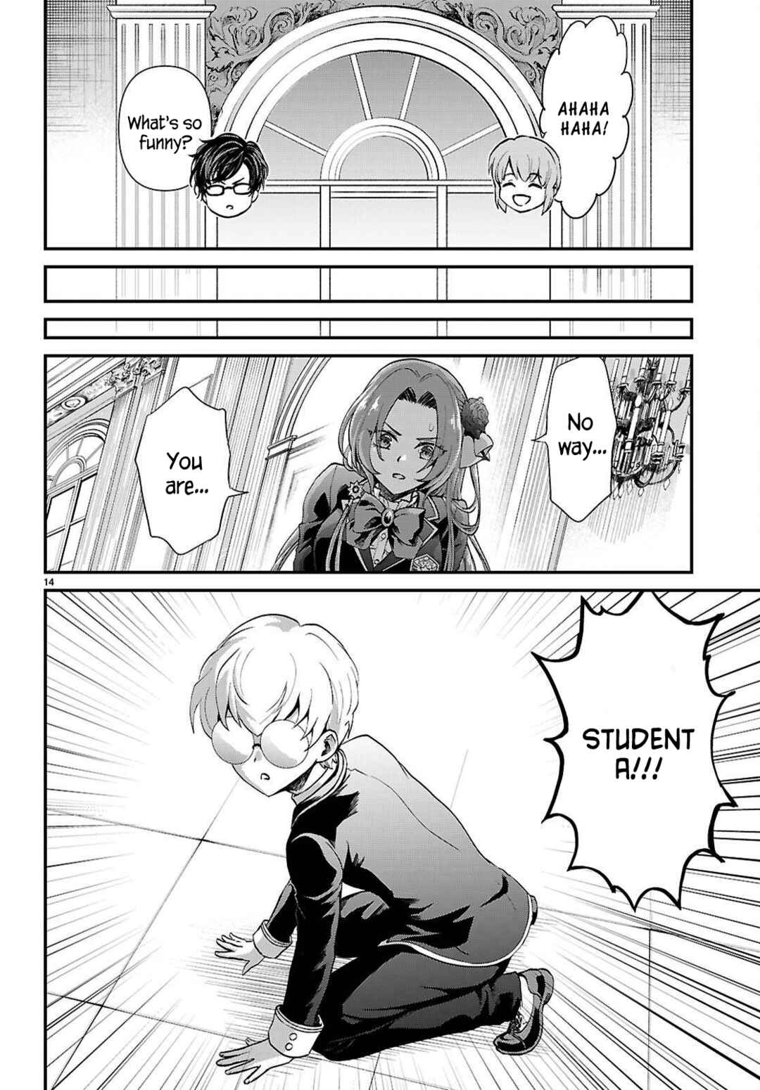 Page 14 Chapter 9 Danshi Koukousei, Otome Game no Akuyaku Reijou ni Tensei Suru.