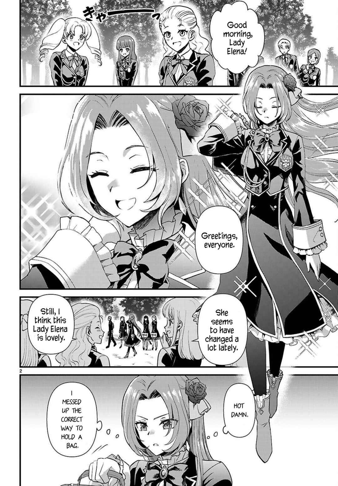 Page 2 Chapter 9 Danshi Koukousei, Otome Game no Akuyaku Reijou ni Tensei Suru.