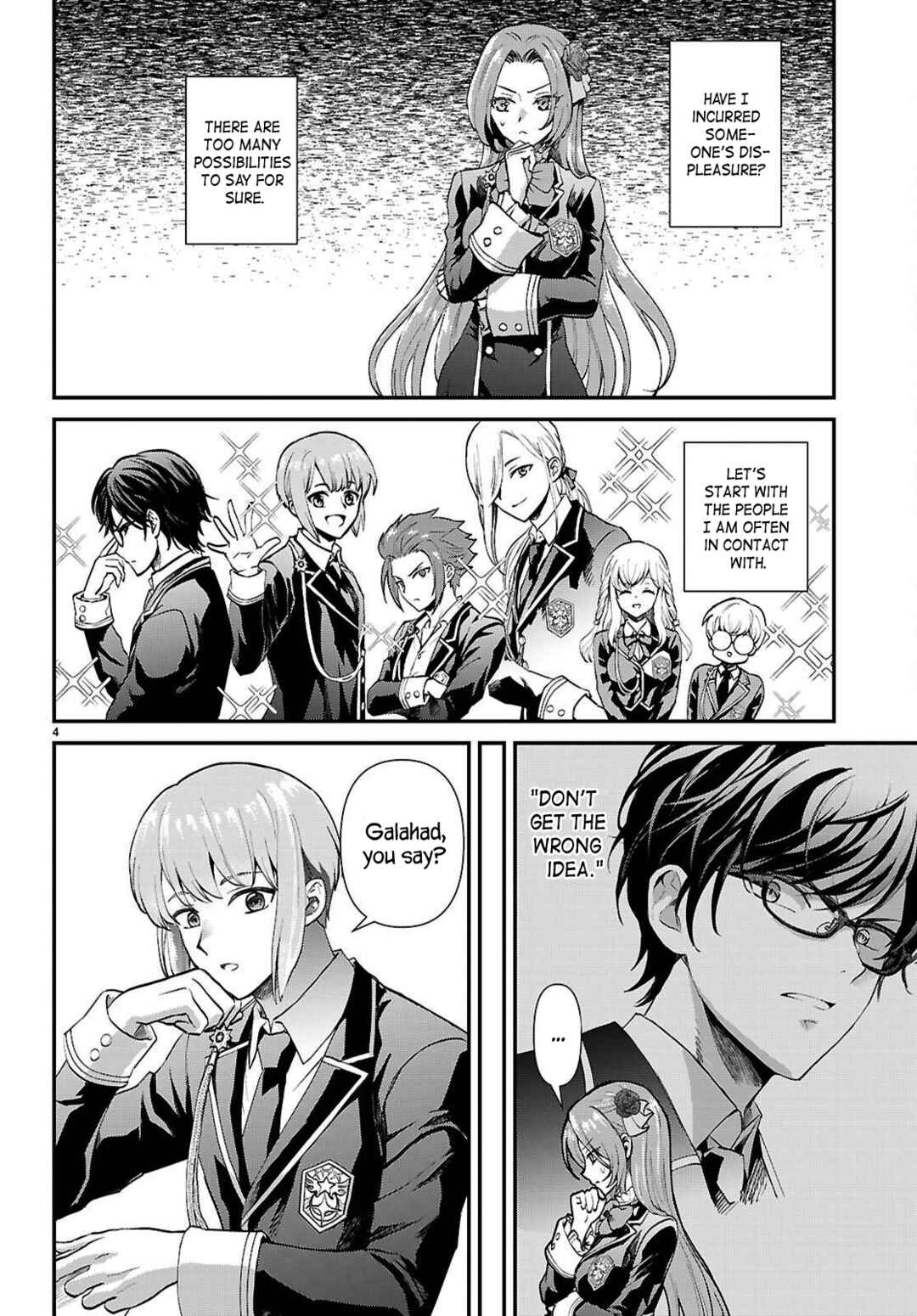 Page 4 Chapter 9 Danshi Koukousei, Otome Game no Akuyaku Reijou ni Tensei Suru.