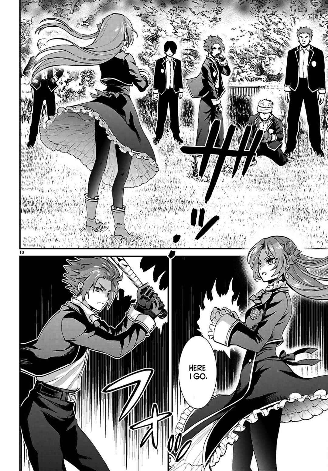Page 10 Chapter 4 Danshi Koukousei, Otome Game no Akuyaku Reijou ni Tensei Suru.