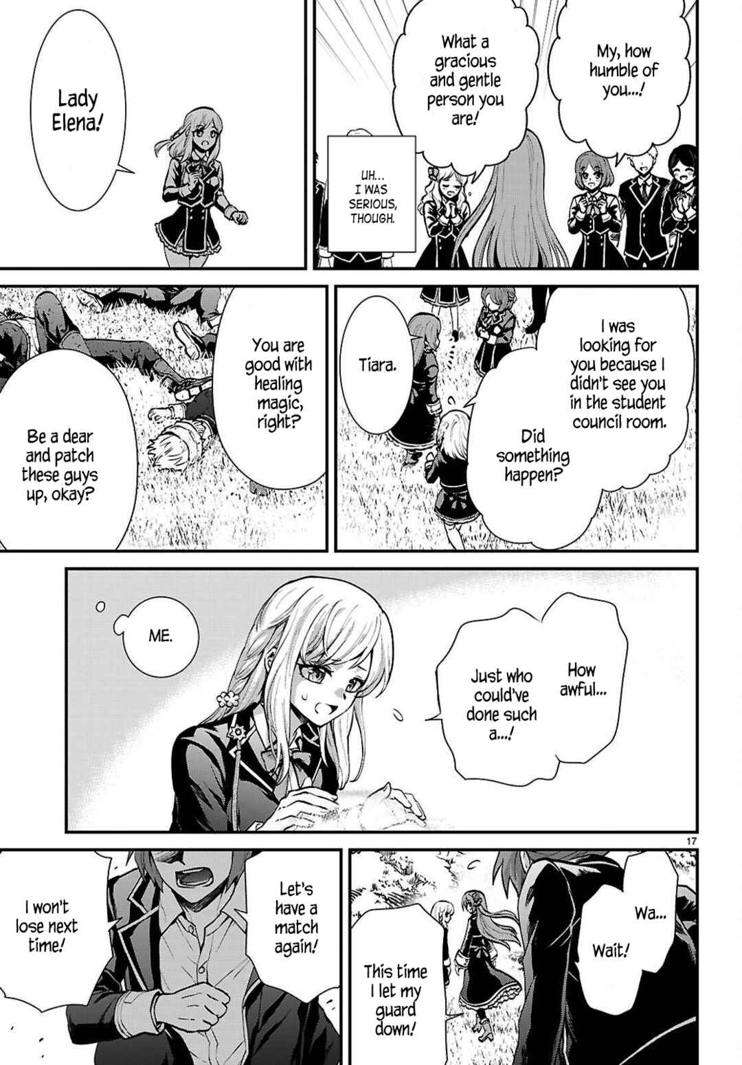 Page 16 Chapter 4 Danshi Koukousei, Otome Game no Akuyaku Reijou ni Tensei Suru.