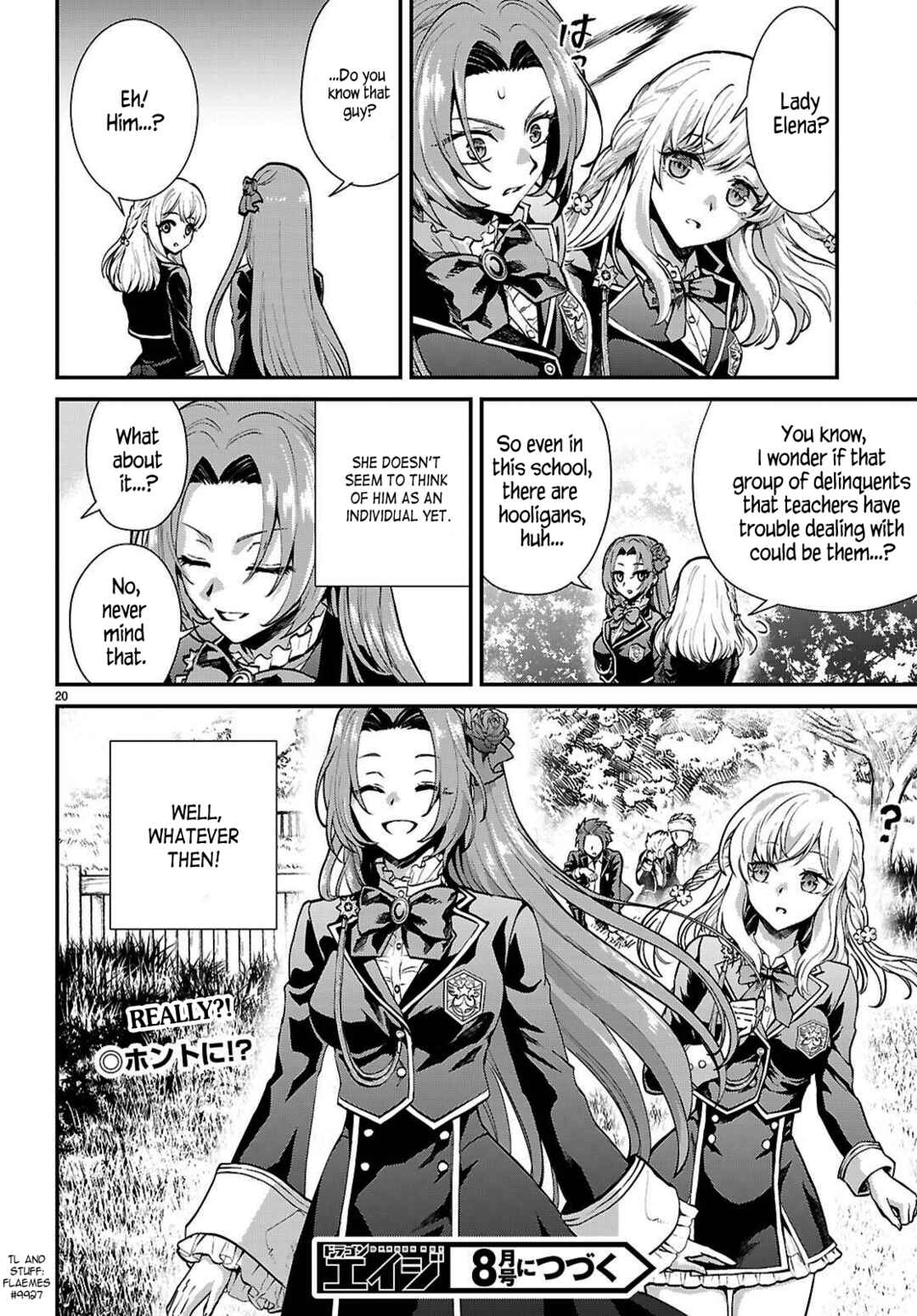 Page 19 Chapter 4 Danshi Koukousei, Otome Game no Akuyaku Reijou ni Tensei Suru.