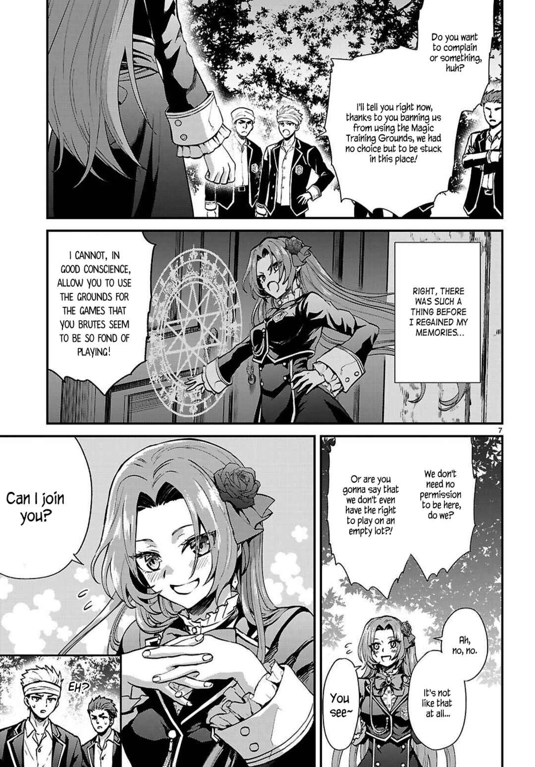 Page 7 Chapter 4 Danshi Koukousei, Otome Game no Akuyaku Reijou ni Tensei Suru.