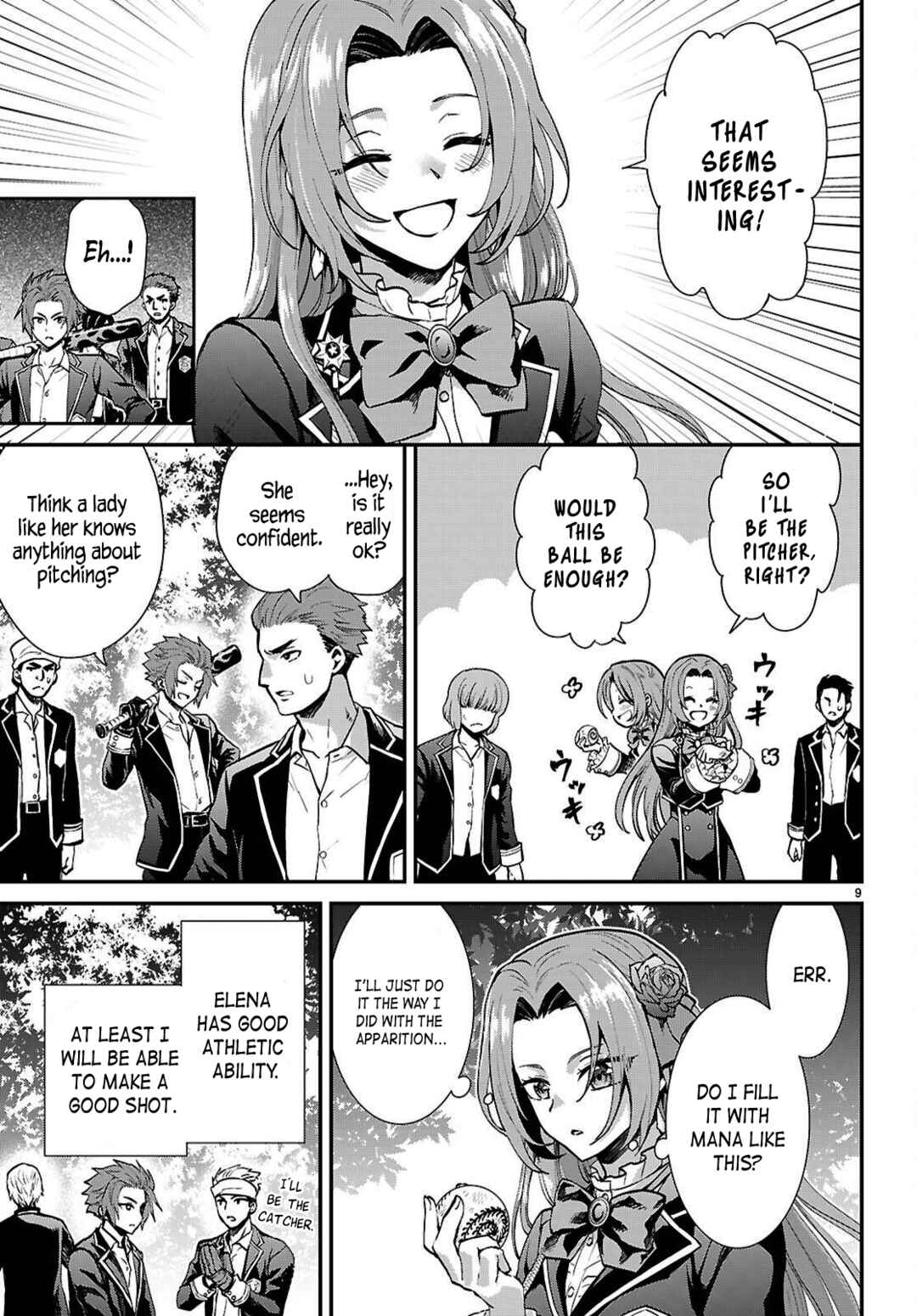 Page 9 Chapter 4 Danshi Koukousei, Otome Game no Akuyaku Reijou ni Tensei Suru.