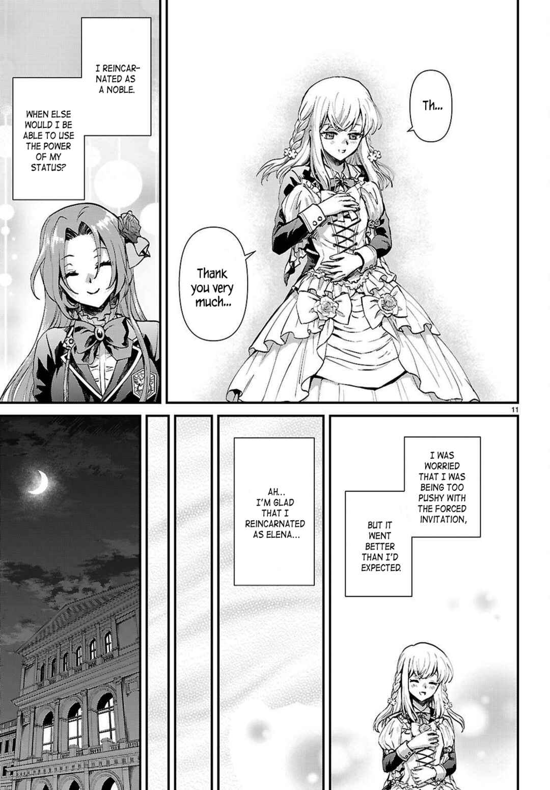 Page 11 Chapter 8 Danshi Koukousei, Otome Game no Akuyaku Reijou ni Tensei Suru.