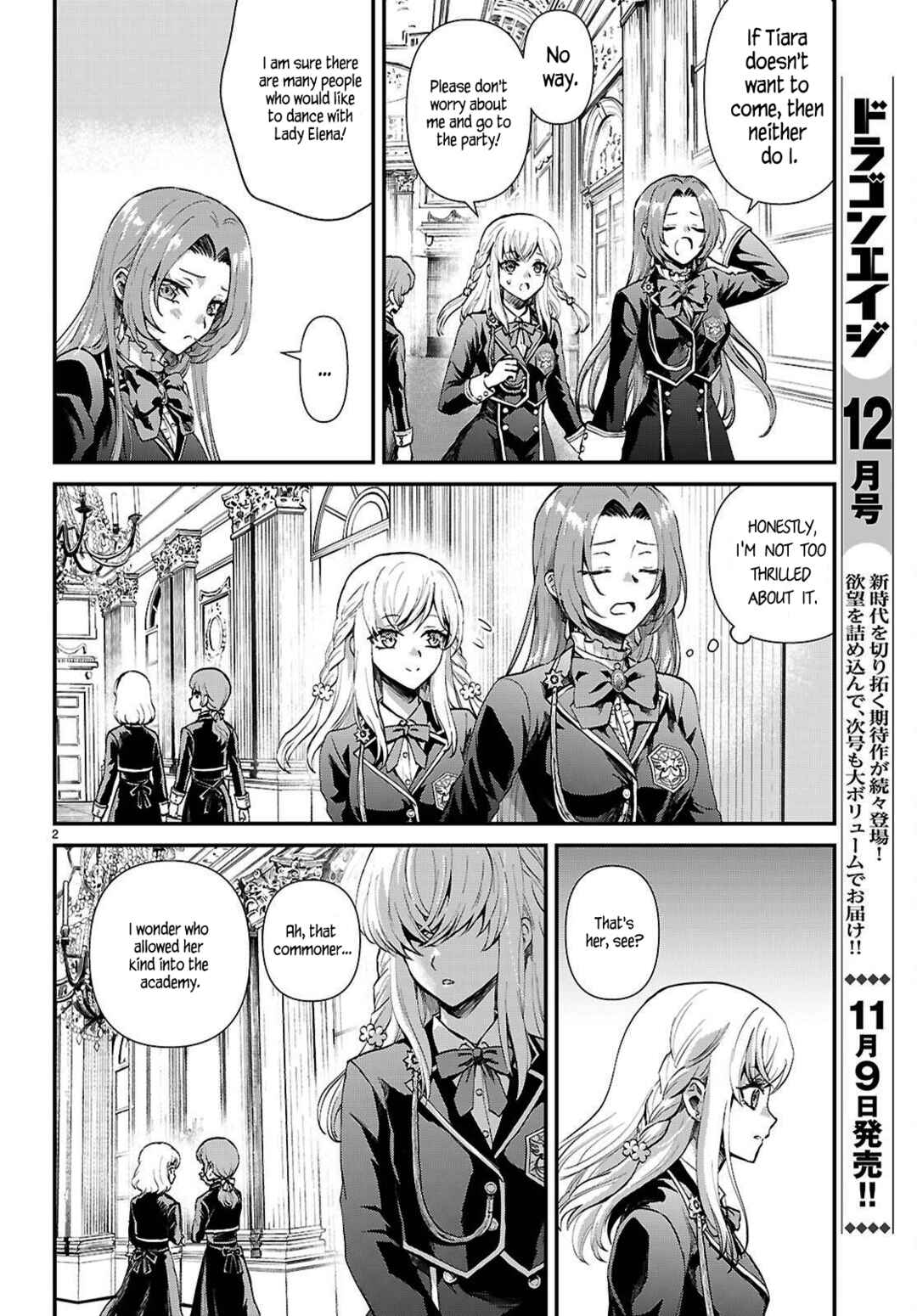 Page 2 Chapter 8 Danshi Koukousei, Otome Game no Akuyaku Reijou ni Tensei Suru.