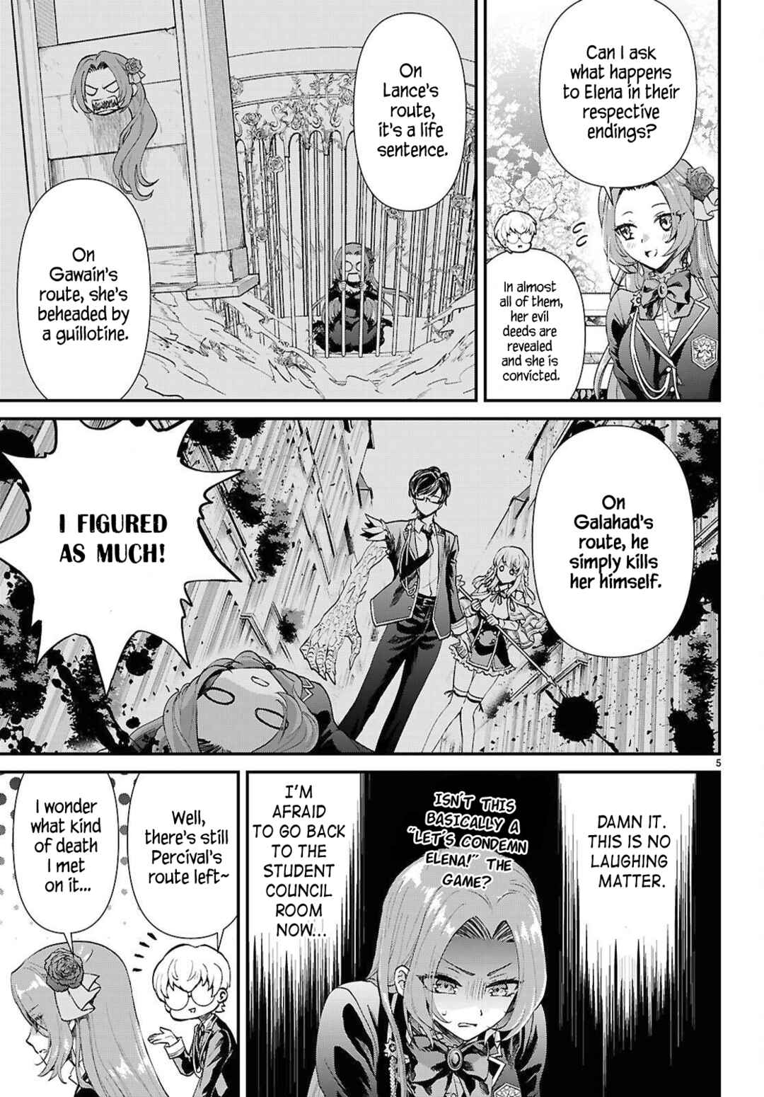 Page 6 Chapter 11 Danshi Koukousei, Otome Game no Akuyaku Reijou ni Tensei Suru.