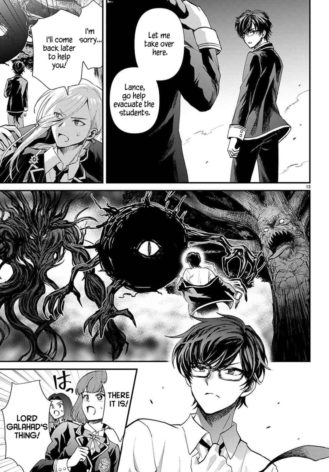Page 13 Chapter 18 Danshi Koukousei, Otome Game no Akuyaku Reijou ni Tensei Suru.