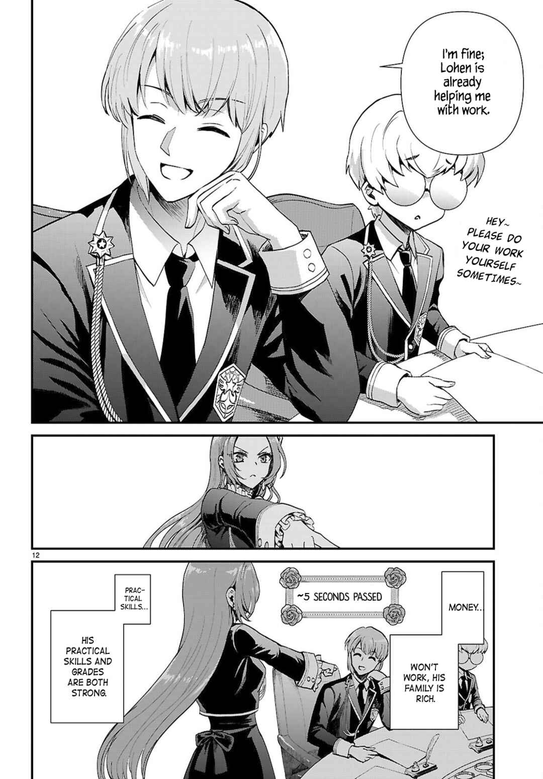 Page 12 Chapter 15 Danshi Koukousei, Otome Game no Akuyaku Reijou ni Tensei Suru.
