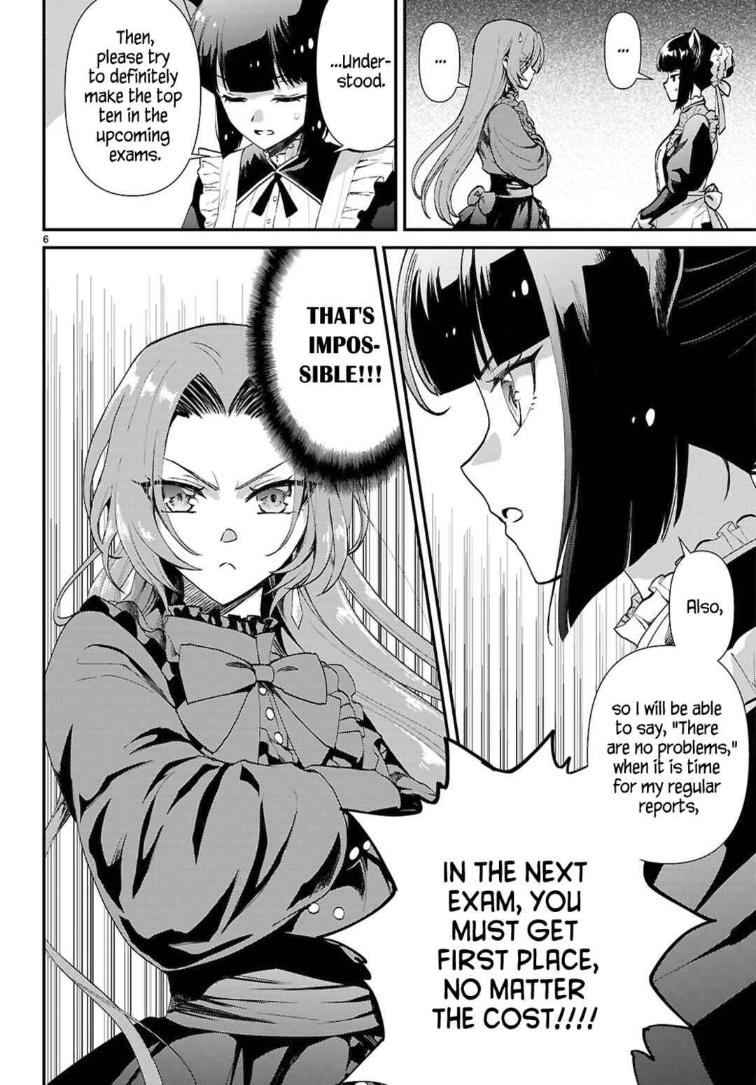 Page 6 Chapter 15 Danshi Koukousei, Otome Game no Akuyaku Reijou ni Tensei Suru.