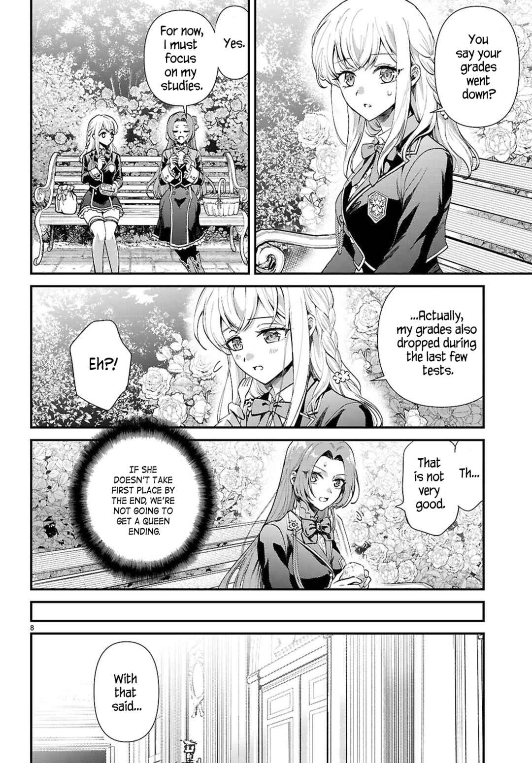 Page 8 Chapter 15 Danshi Koukousei, Otome Game no Akuyaku Reijou ni Tensei Suru.