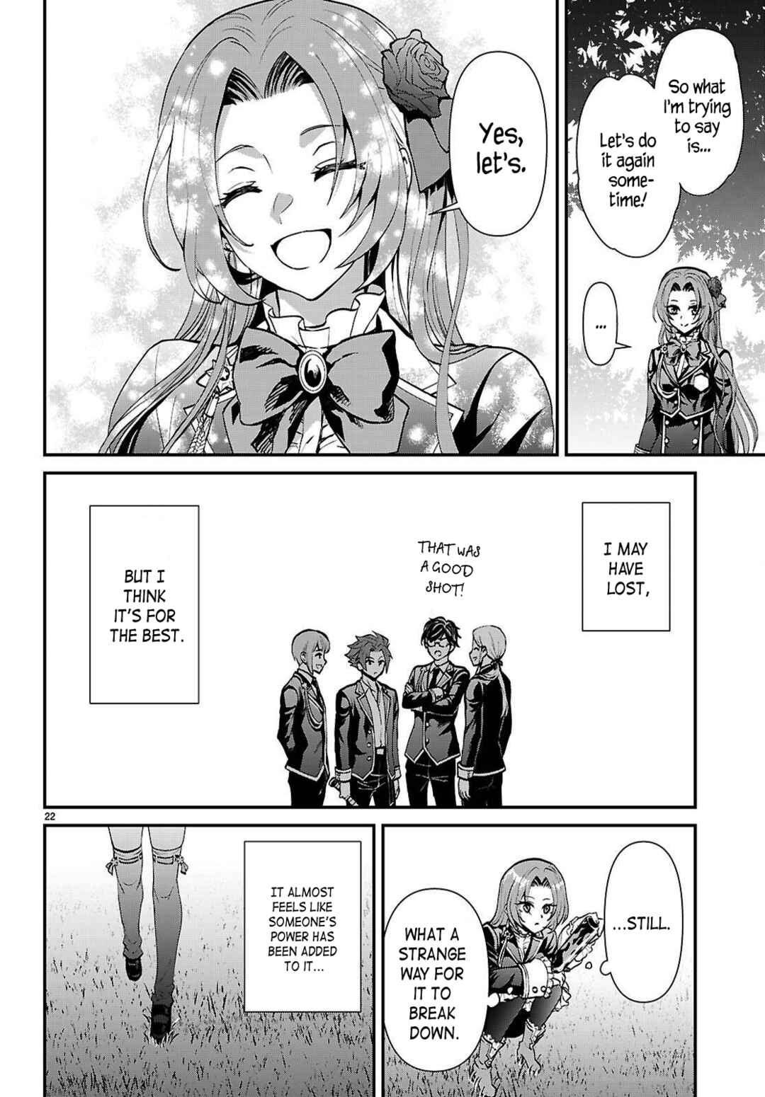 Page 22 Chapter 5 Danshi Koukousei, Otome Game no Akuyaku Reijou ni Tensei Suru.