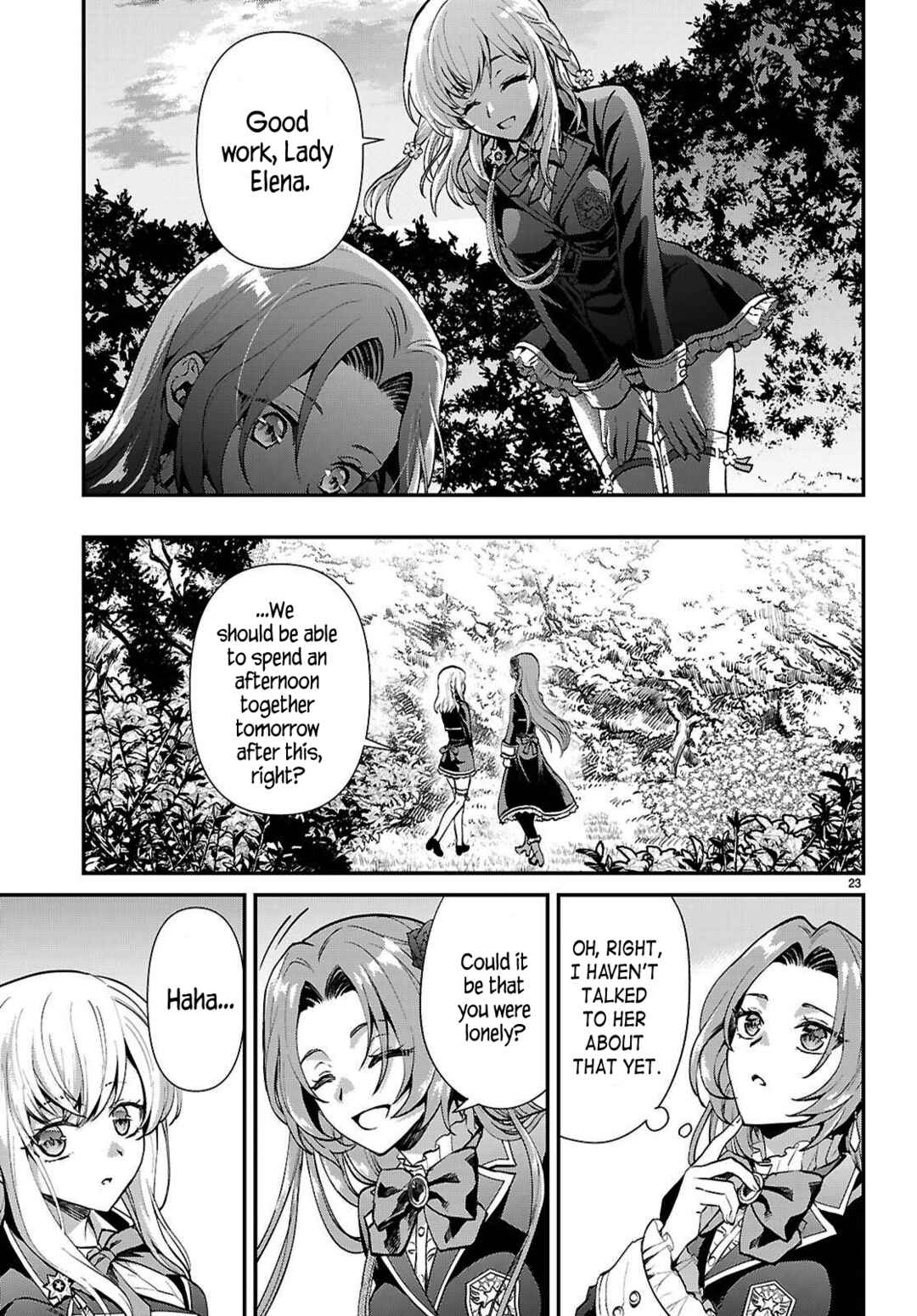 Page 23 Chapter 5 Danshi Koukousei, Otome Game no Akuyaku Reijou ni Tensei Suru.