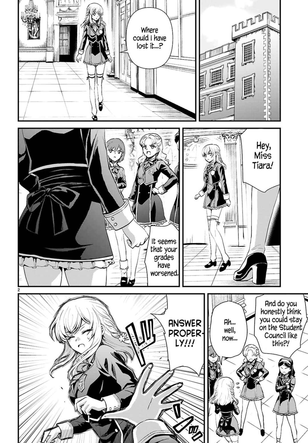 Page 2 Chapter 17 Danshi Koukousei, Otome Game no Akuyaku Reijou ni Tensei Suru.