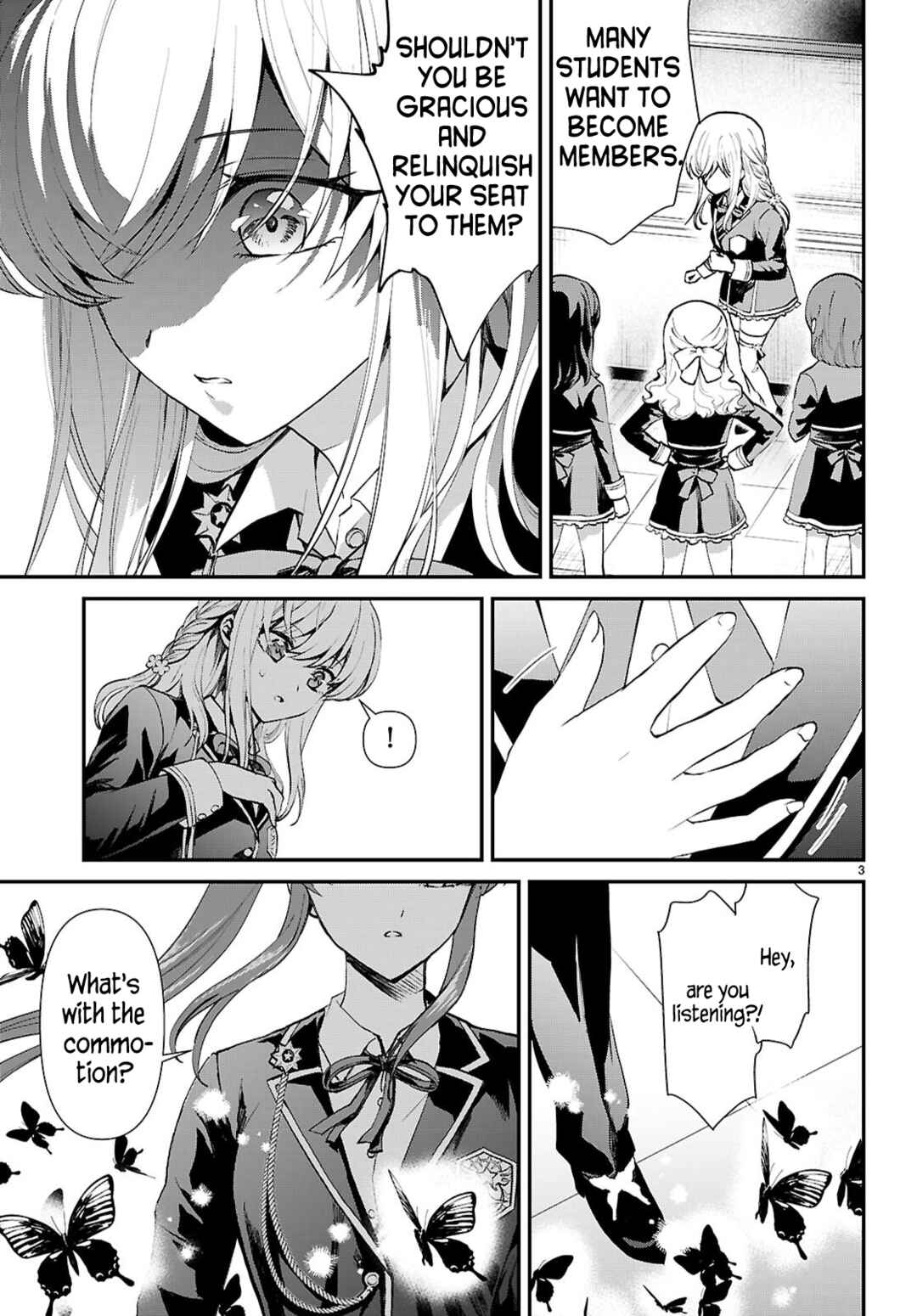 Page 3 Chapter 17 Danshi Koukousei, Otome Game no Akuyaku Reijou ni Tensei Suru.