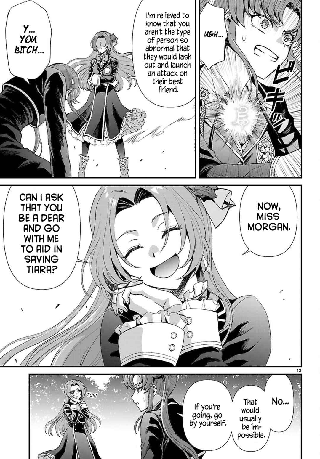 Page 13 Chapter 19 Danshi Koukousei, Otome Game no Akuyaku Reijou ni Tensei Suru.
