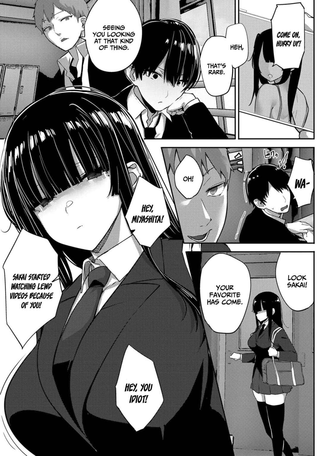 Page 6 Chapter 4 Mukuchina Miyashita-san no Shikiyoku Channel
