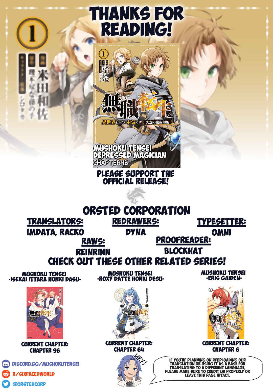 Page 31 Chapter 16 Mushoku Tensei ~Isekai Ittara Honki Dasu~ Shitsui no Majutsushi Hen