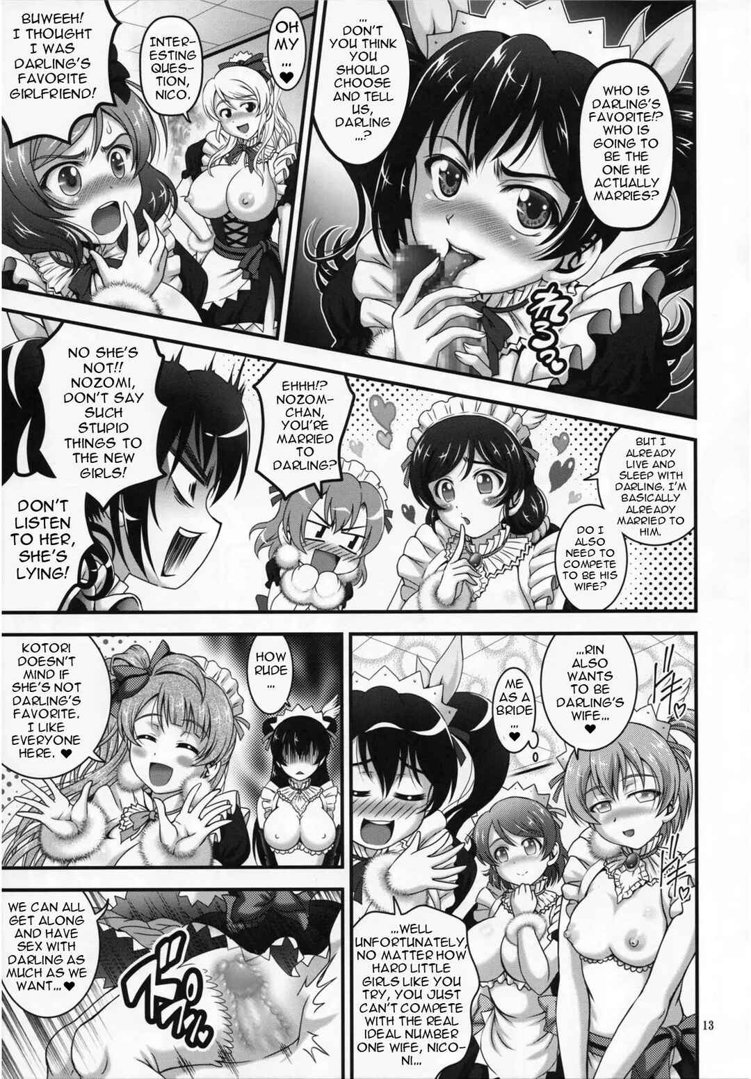 Page 14 Chapter 5 Love Live! - Ore Yome Saimin (Doujinshi)