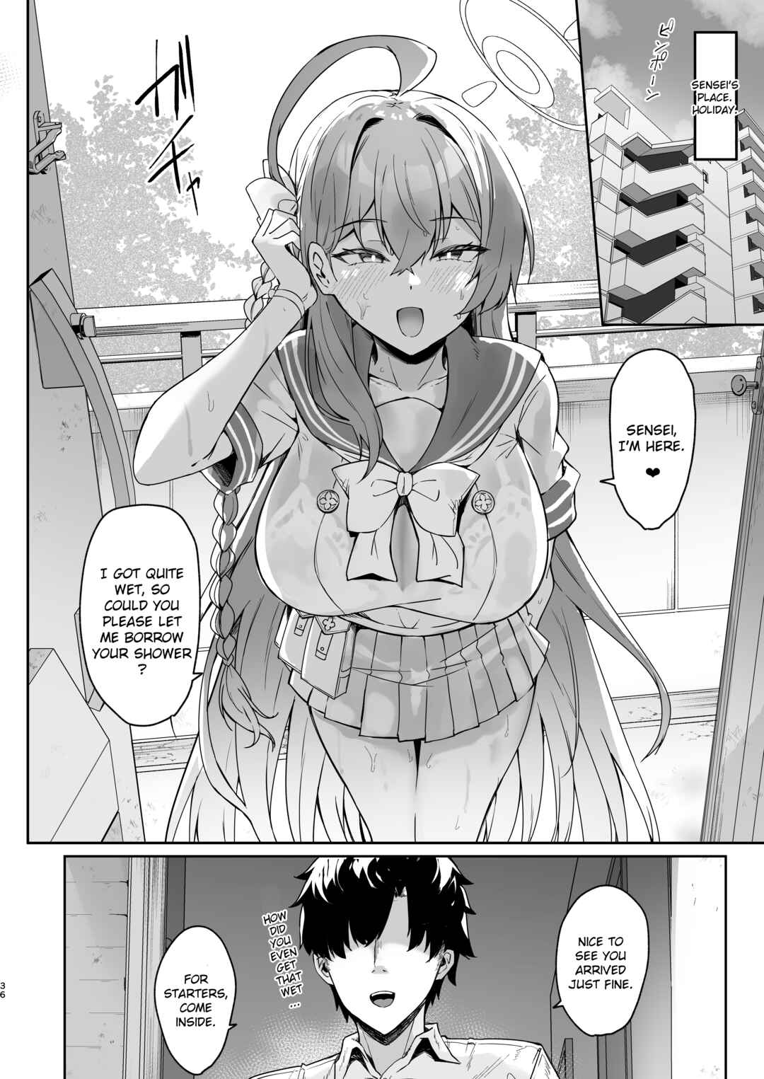 Page 35 Chapter Unknown_6c00 Blue Archive - Urawa no Hanazono