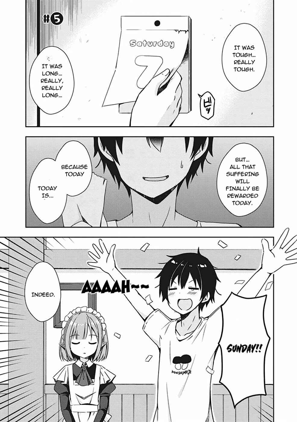 Page 1 Chapter 5 Free Life: Isekai Nandemoya Funtouki