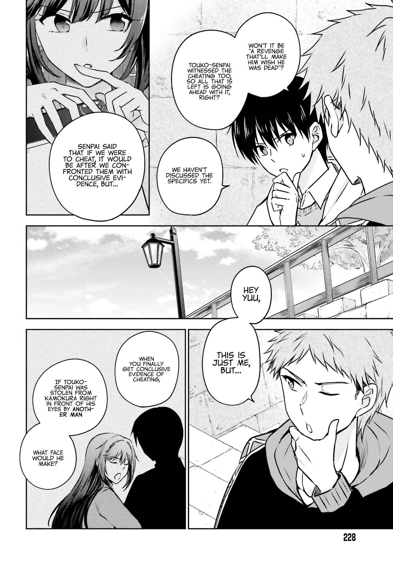 Page 14 Chapter 4 Kanojo ga Senpai ni NTR-reta node, Senpai no Kanojo wo NTR-masu