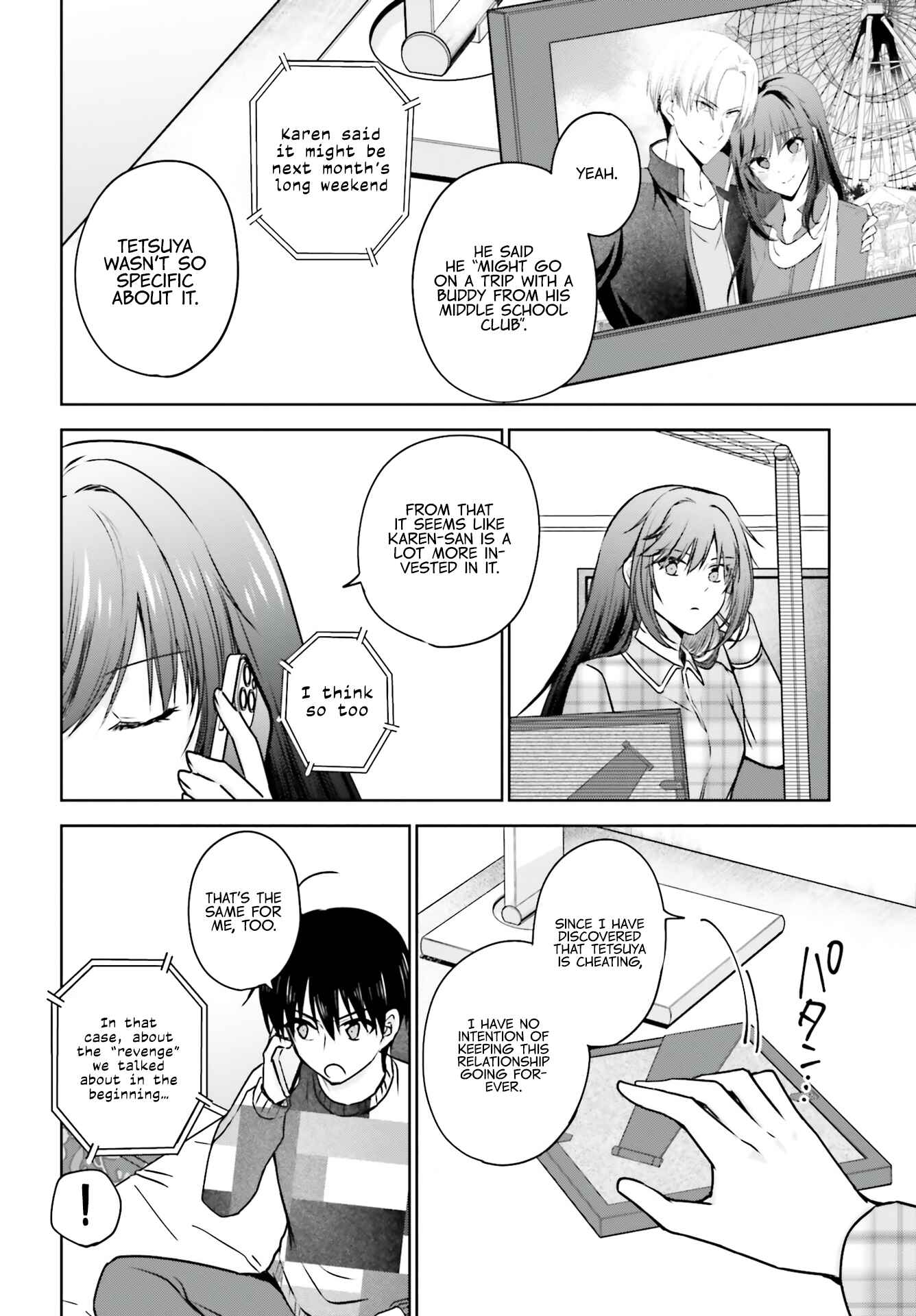 Page 18 Chapter 4 Kanojo ga Senpai ni NTR-reta node, Senpai no Kanojo wo NTR-masu