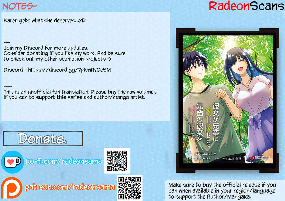 Page 30 Chapter 16 Kanojo ga Senpai ni NTR-reta node, Senpai no Kanojo wo NTR-masu