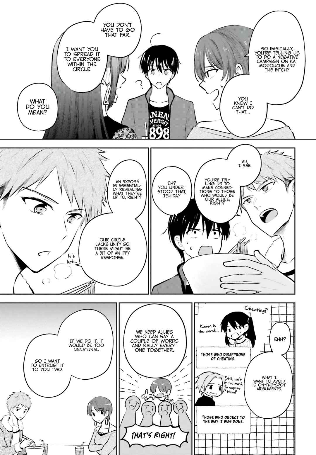 Page 17 Chapter 6 Kanojo ga Senpai ni NTR-reta node, Senpai no Kanojo wo NTR-masu