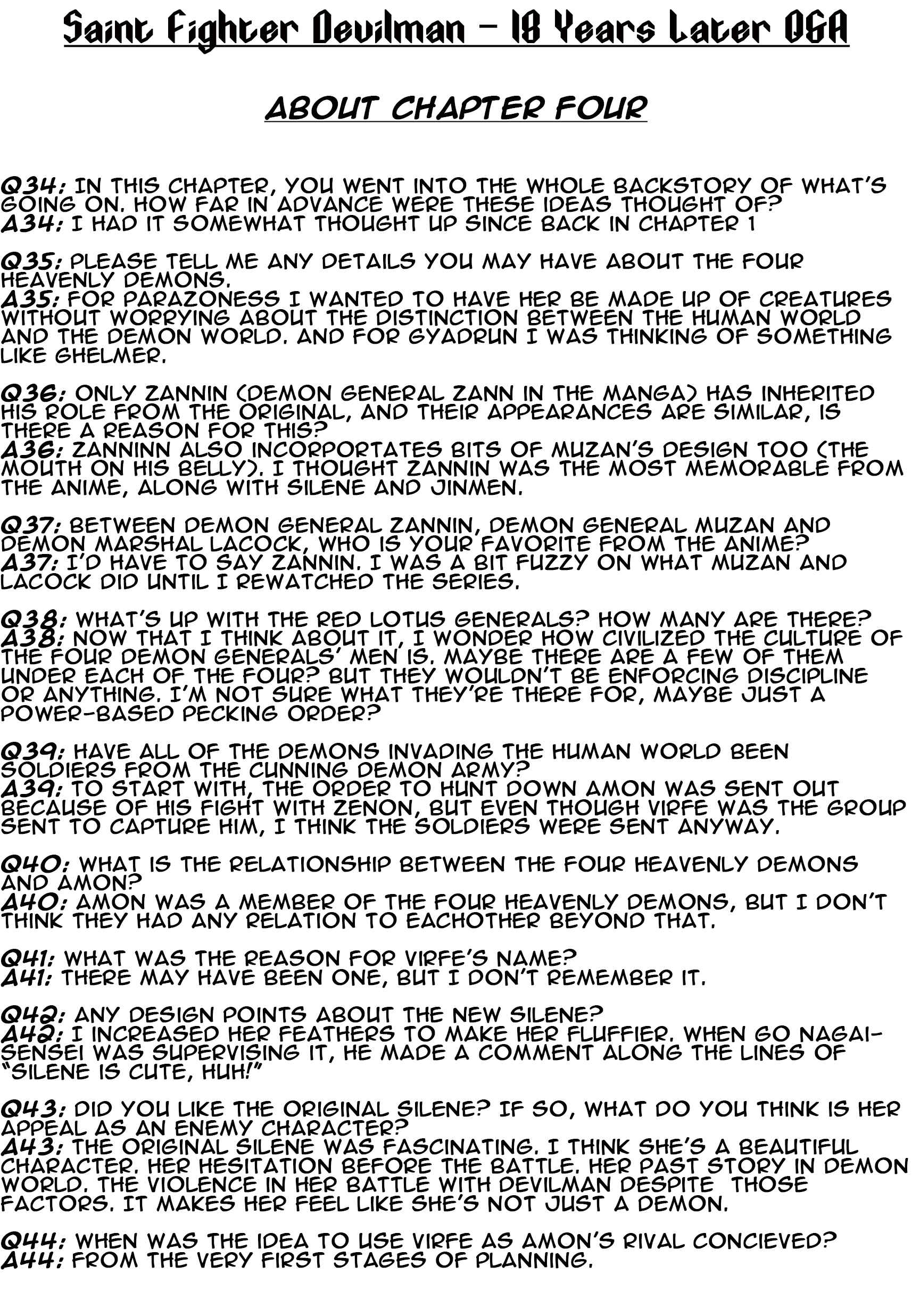 Page 34 Chapter 4 Saint Fighter Devilman