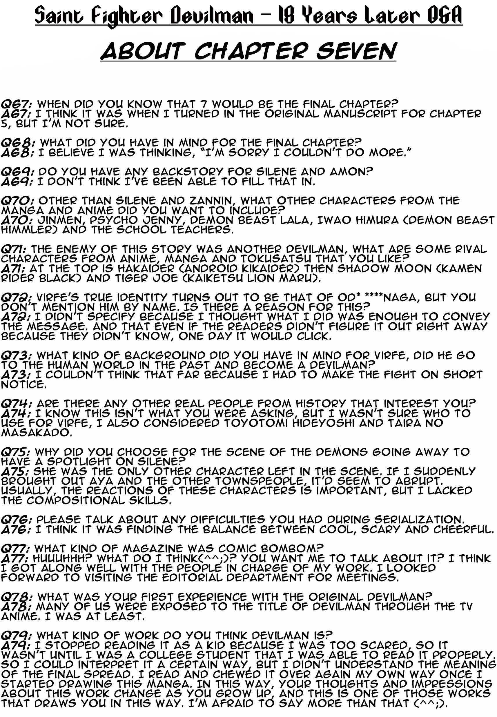 Page 27 Chapter 7 Saint Fighter Devilman