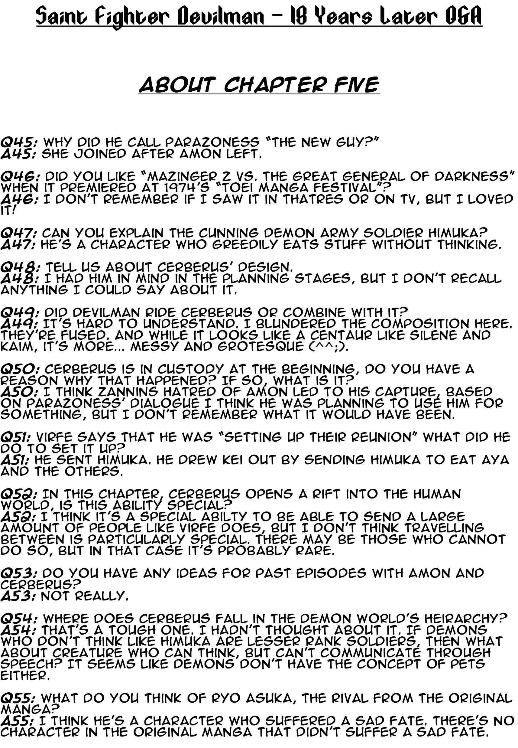 Page 34 Chapter 5 Saint Fighter Devilman