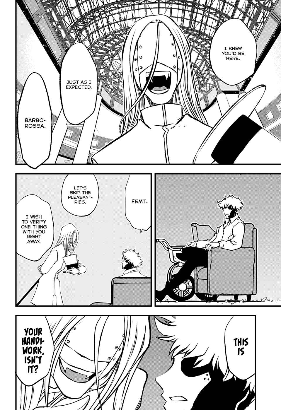 Page 55 Chapter 3 Kekkai Sensen Beat 3 Peat