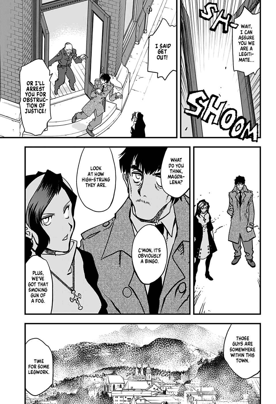 Page 17 Chapter 9 Kekkai Sensen Beat 3 Peat