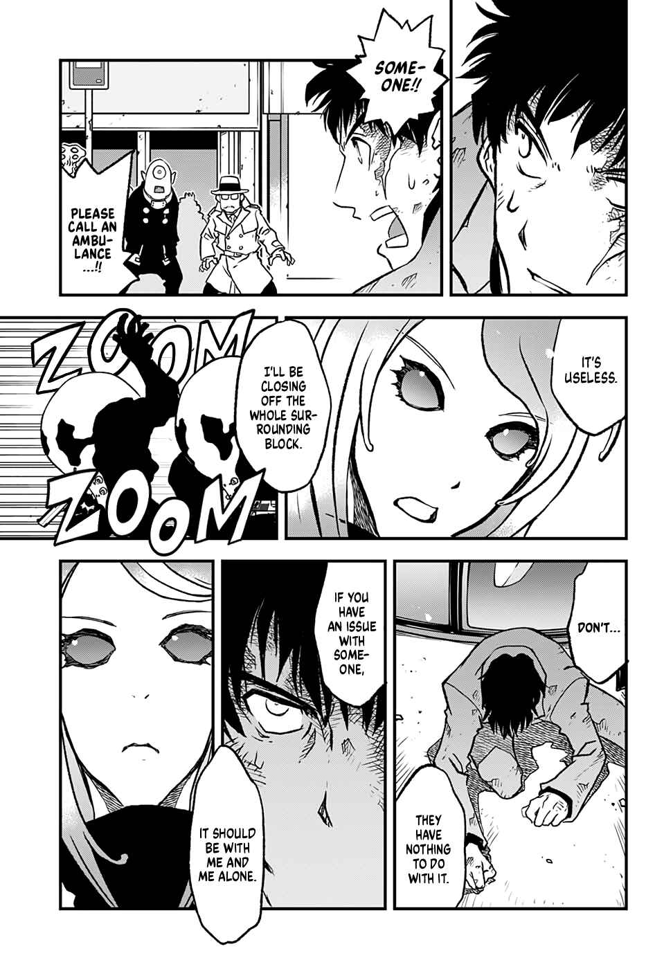Page 21 Chapter 5 Kekkai Sensen Beat 3 Peat