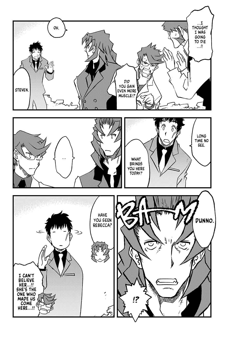 Page 14 Chapter 7 Kekkai Sensen Beat 3 Peat