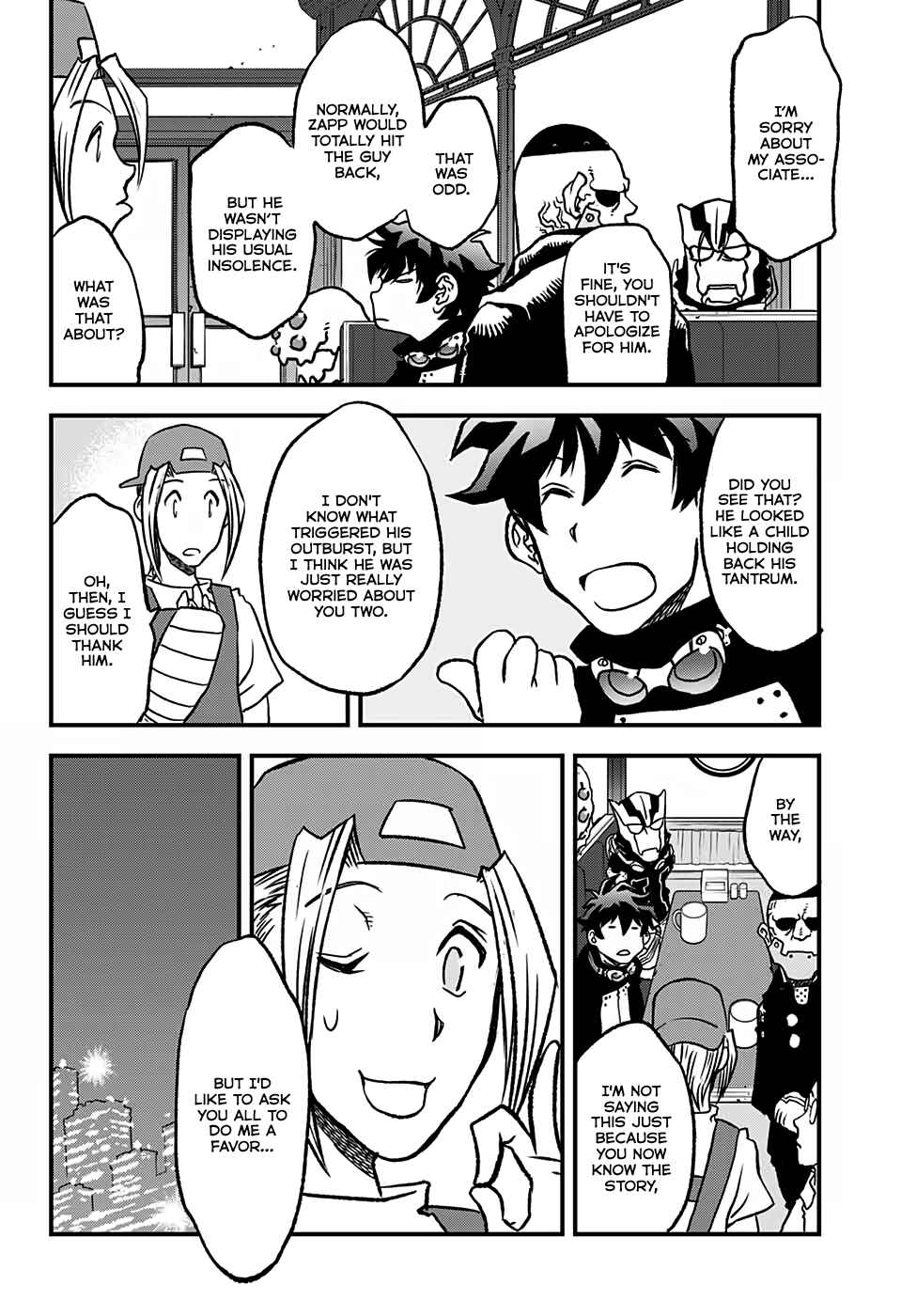 Page 35 Chapter 4 Kekkai Sensen Beat 3 Peat