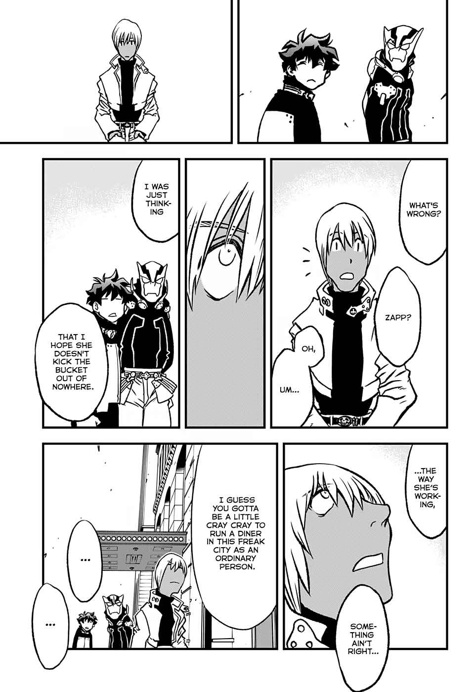 Page 7 Chapter 4 Kekkai Sensen Beat 3 Peat